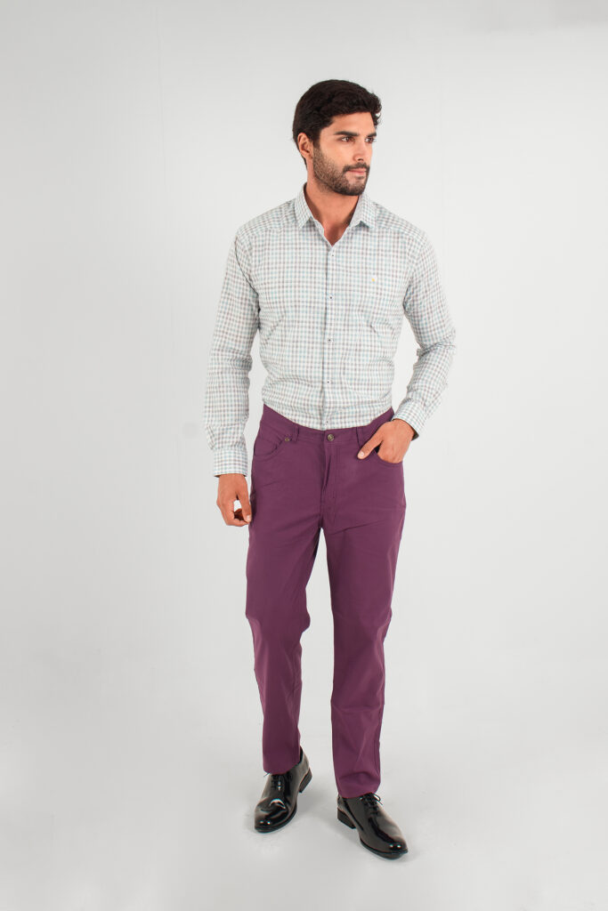 Traje en plomo melange