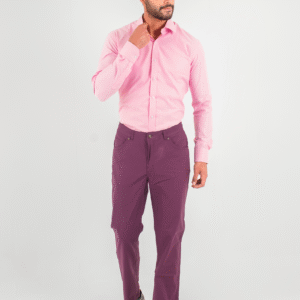 Camisa rosa en Oxford clásico
