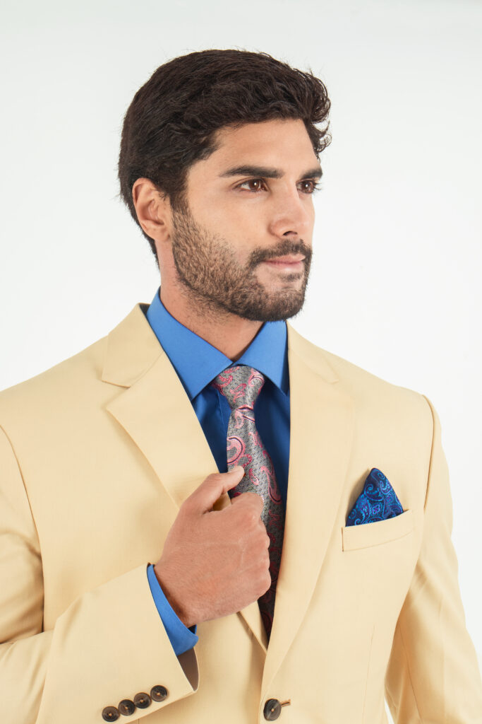 Traje color Ivory natural